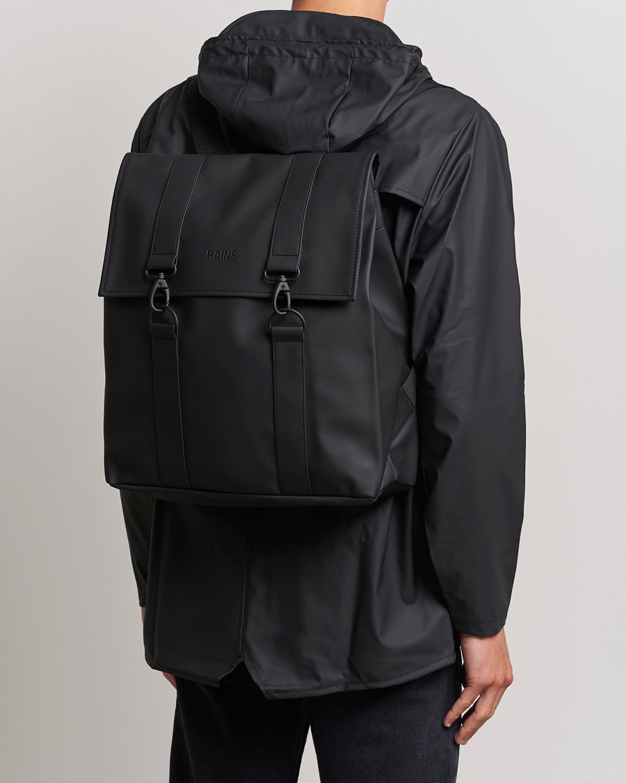 Herr | Ryggsäckar | RAINS | Messenger Bag Black