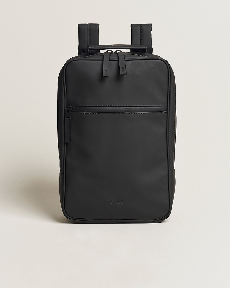 Herr | RAINS Book Backpack Black | RAINS | Book Backpack Black