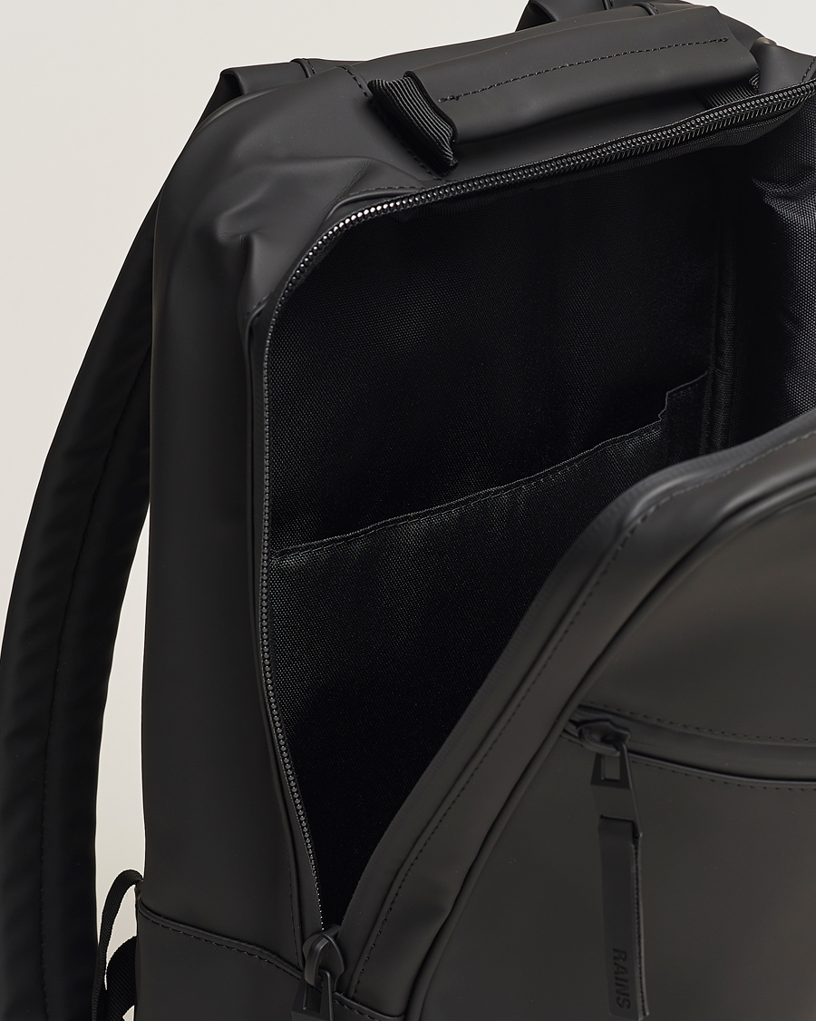Herr | RAINS Book Backpack Black | RAINS | Book Backpack Black
