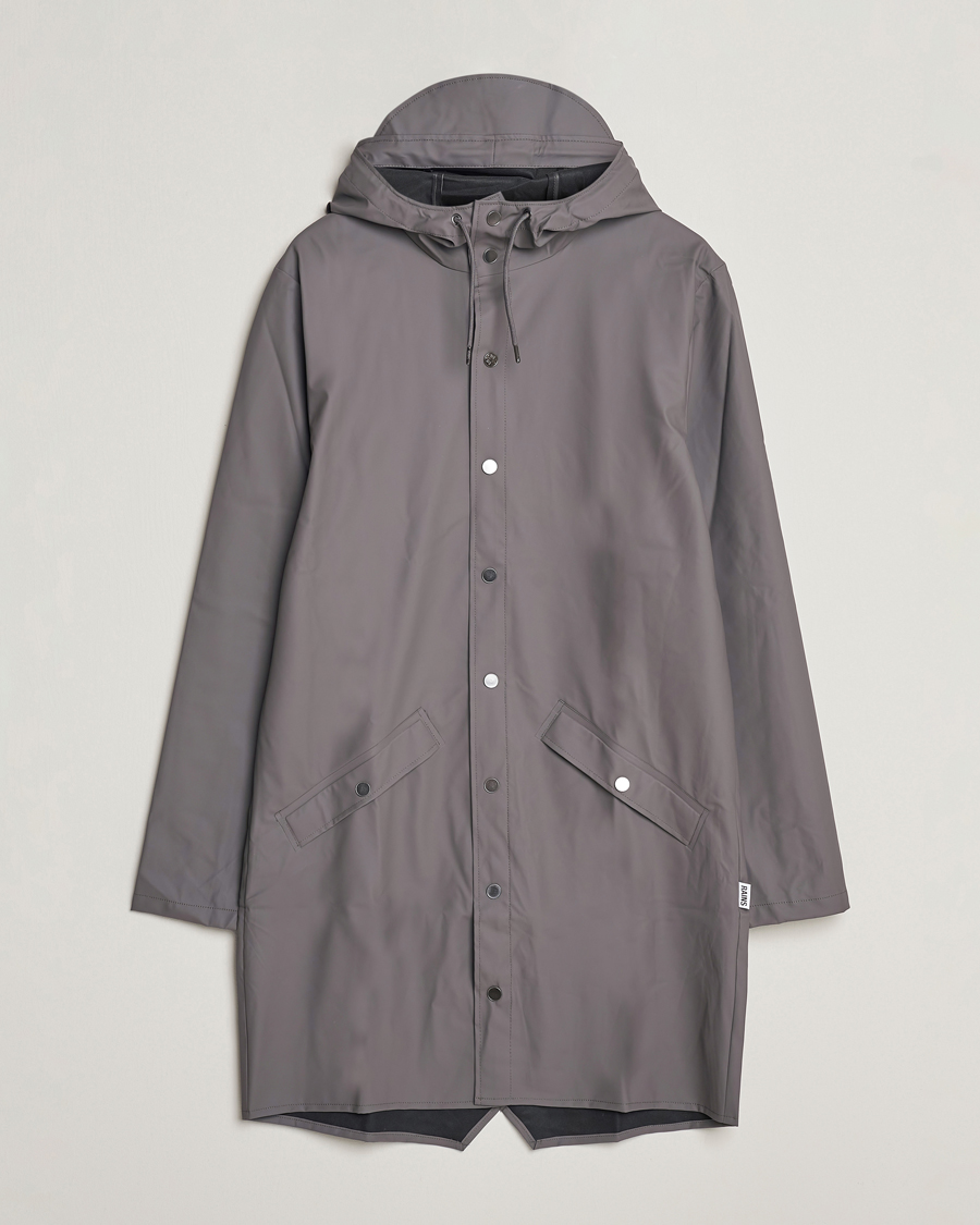 Herr | Jackor | RAINS | Long Jacket Grey