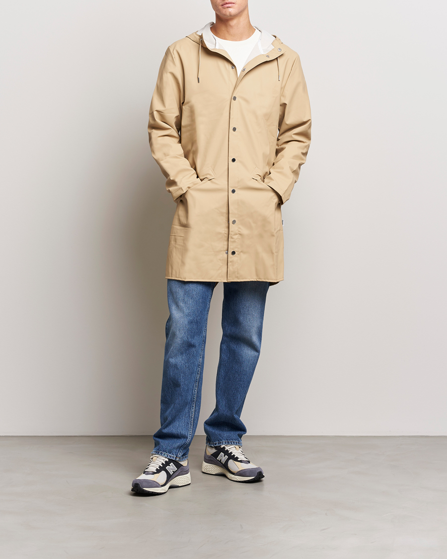 Herr | Jackor | RAINS | Long Jacket Sand