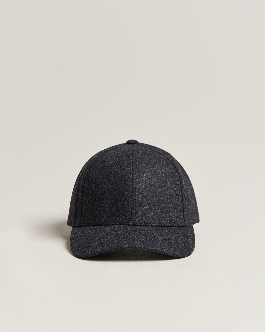 Herr | Hattar & kepsar | Varsity Headwear | Flannel Baseball Cap Jade Black