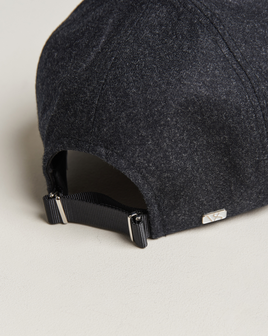 Herr | Hattar & kepsar | Varsity Headwear | Flannel Baseball Cap Jade Black