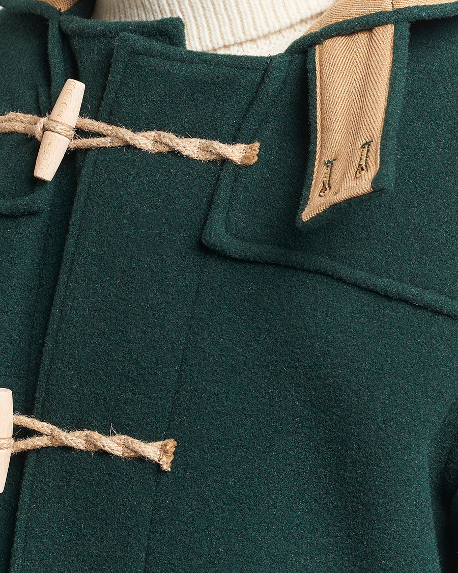 Herr | Jackor | Gloverall | 575 Monty Original Duffle Coat Pine Green