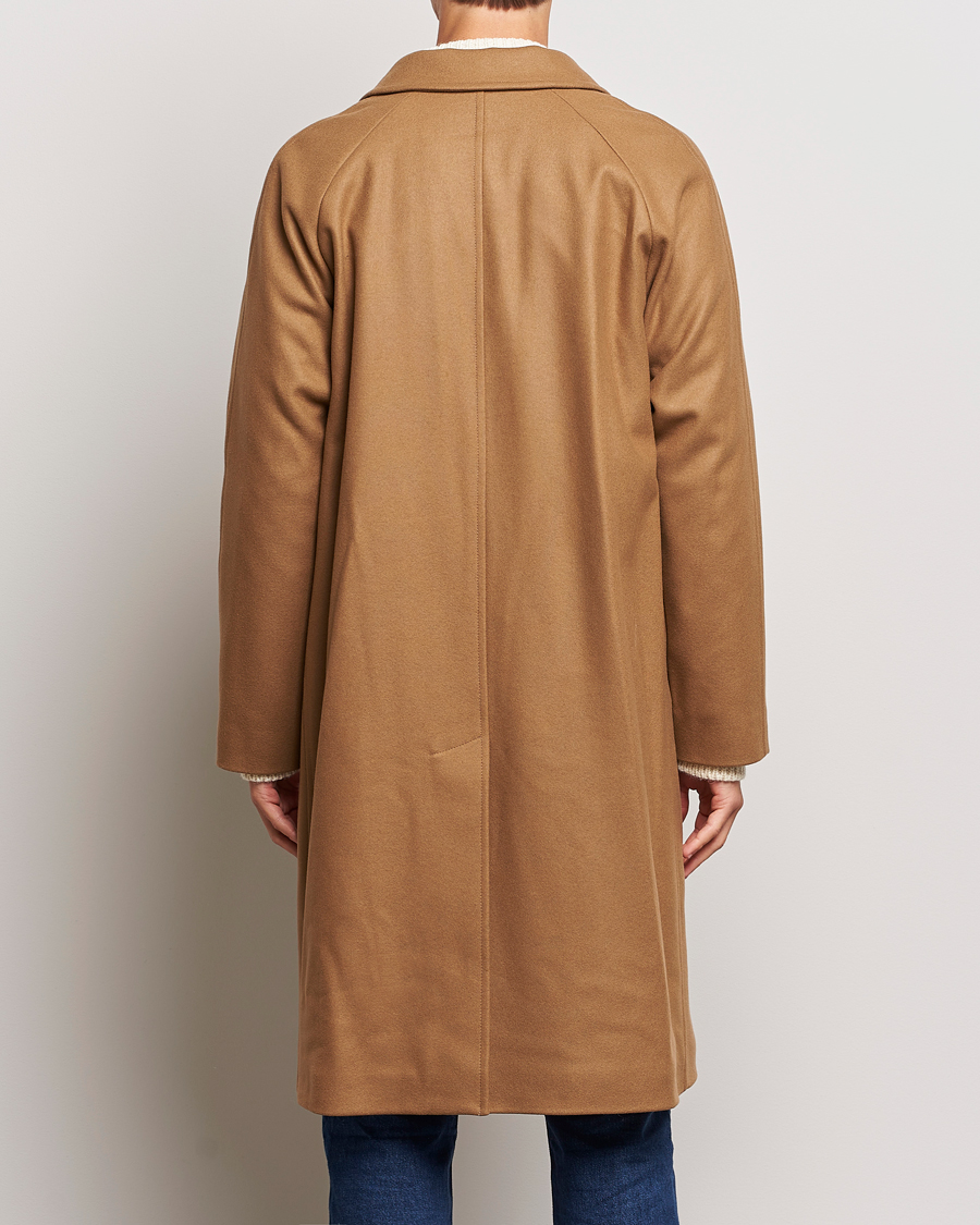Herr | Jackor | Gloverall | Chesterfield Wool/Cashmere Raglan Coat Camel