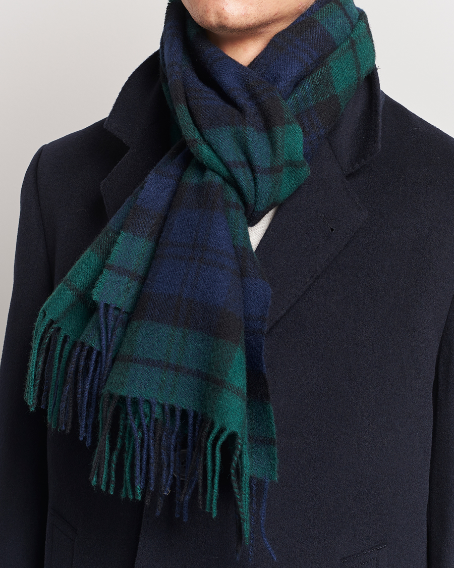 Herr |  | Gloverall | Lambswool Scarf Blackwatch