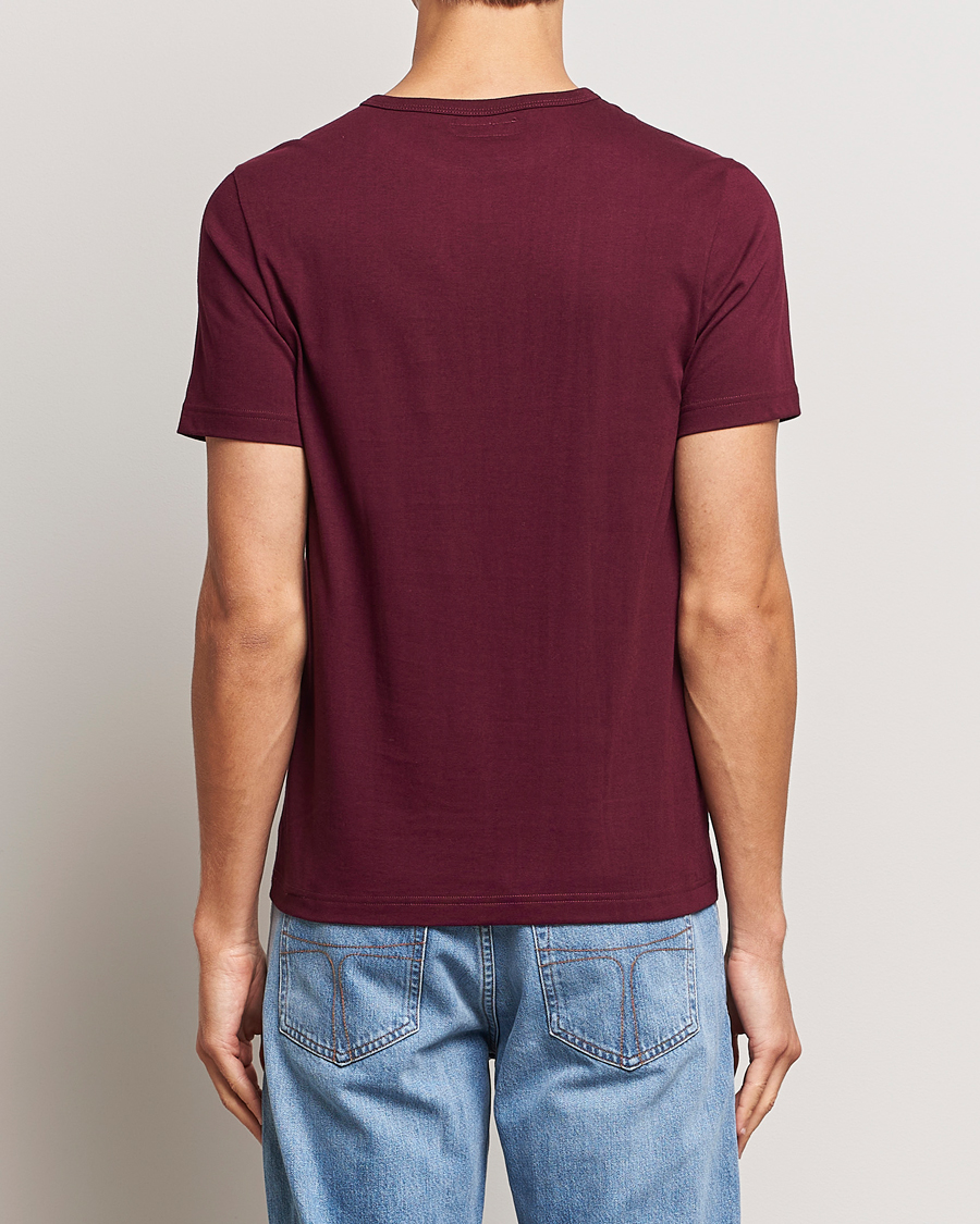 Herr | T-Shirts | Merz b. Schwanen | 1950s Classic Loopwheeled T-Shirt Ruby Red