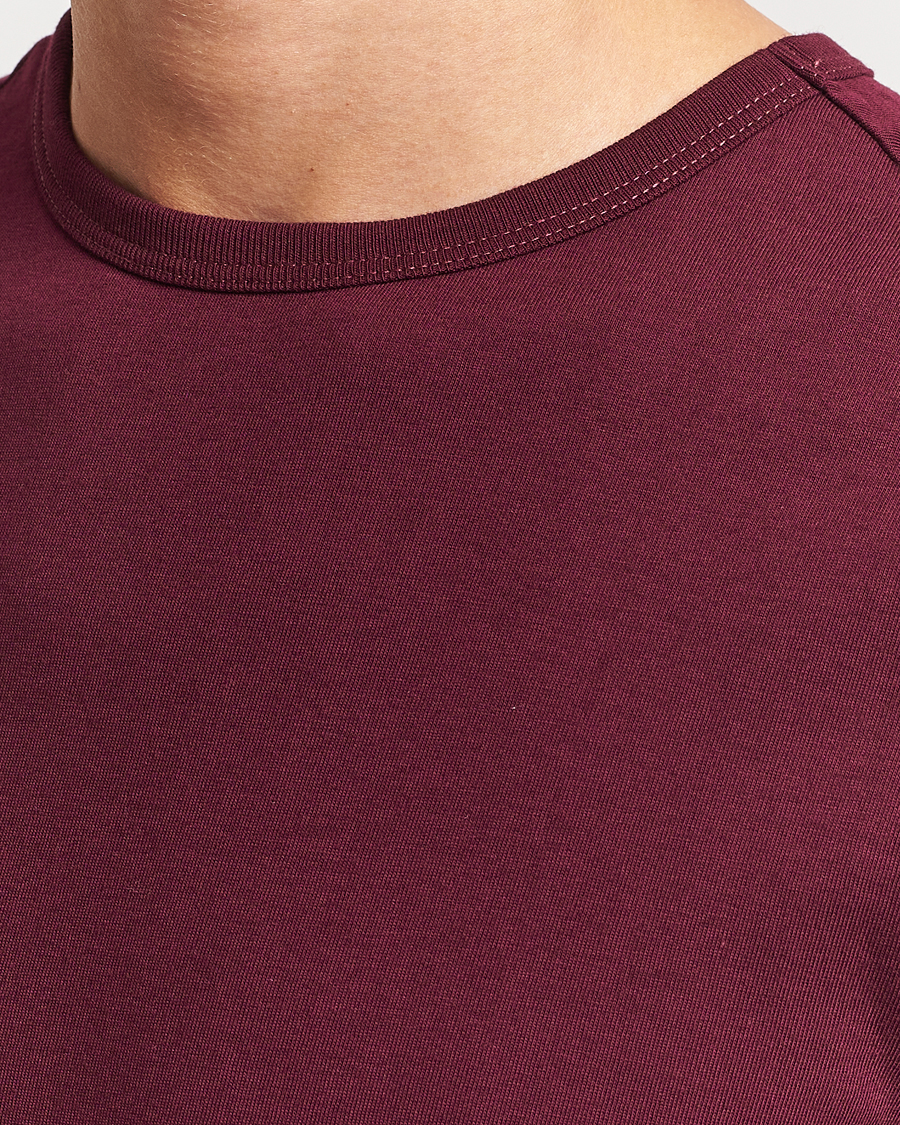 Herr | T-Shirts | Merz b. Schwanen | 1950s Classic Loopwheeled T-Shirt Ruby Red