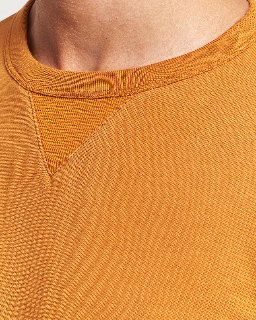 Herr | Tröjor | Merz b. Schwanen | Organic Cotton Crew Neck Sweatshirt Desert Sun
