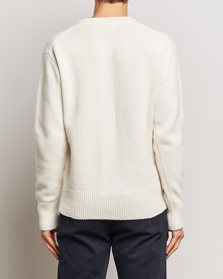 Herr | Tröjor | Merz b. Schwanen | Merino/Cashmere Pullover Nature