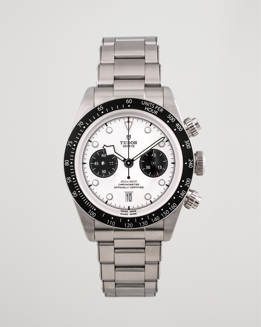 Herr | Tudor Pre-Owned Black Bay Chrono M79360N-0002 Steel Panda Steel White | Tudor Pre-Owned | Black Bay Chrono M79360N-0002 Steel Panda Steel White
