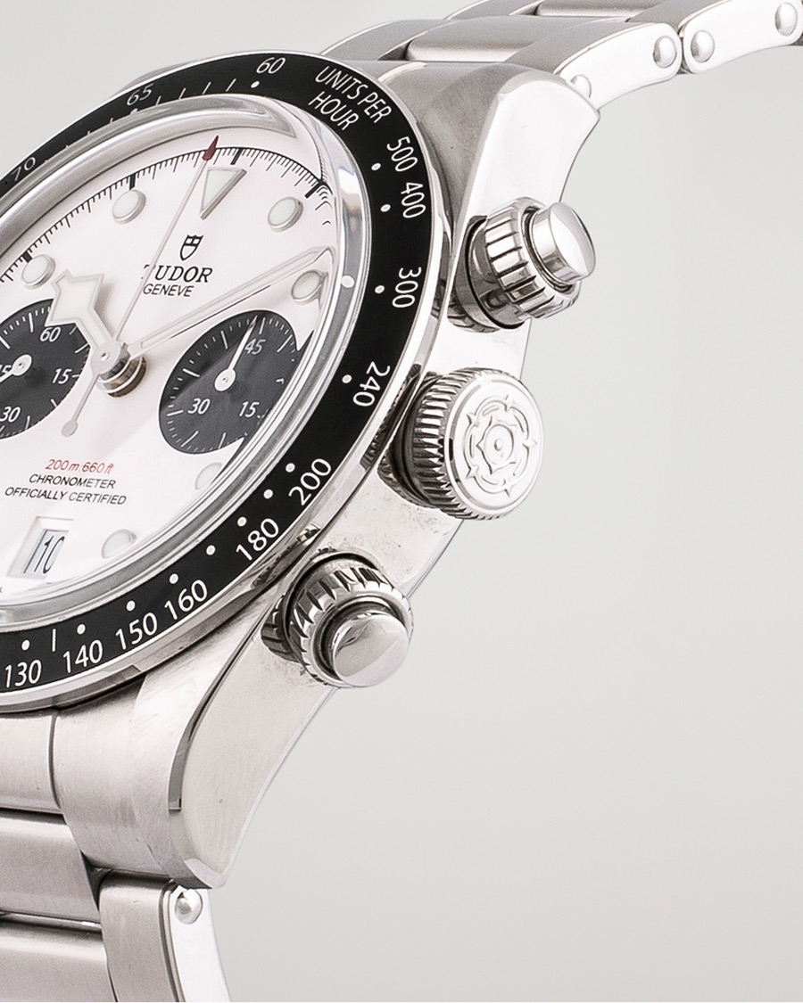 Herr | Tudor Pre-Owned Black Bay Chrono M79360N-0002 Steel Panda Steel White | Tudor Pre-Owned | Black Bay Chrono M79360N-0002 Steel Panda Steel White