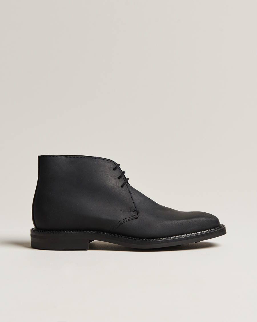 Herr | Kängor | Crockett & Jones | Molton Chukka Black Rough-Out Suede