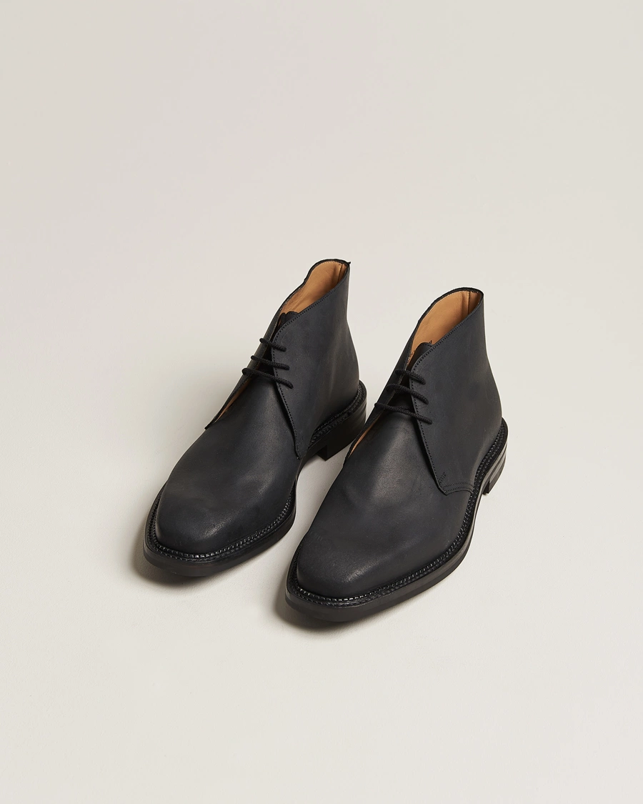 Herr | Avdelningar | Crockett & Jones | Molton Chukka Black Rough-Out Suede