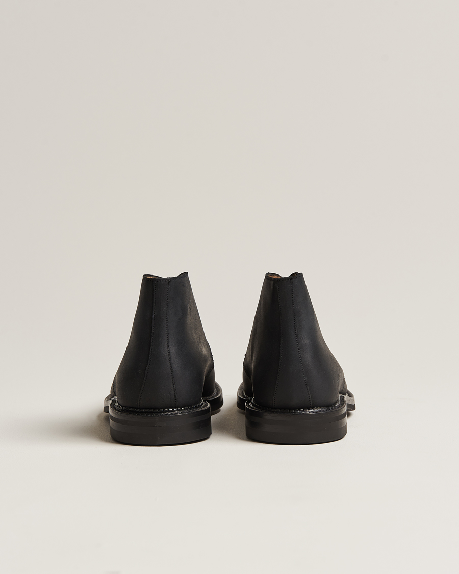 Herr | Kängor | Crockett & Jones | Molton Chukka Black Rough-Out Suede