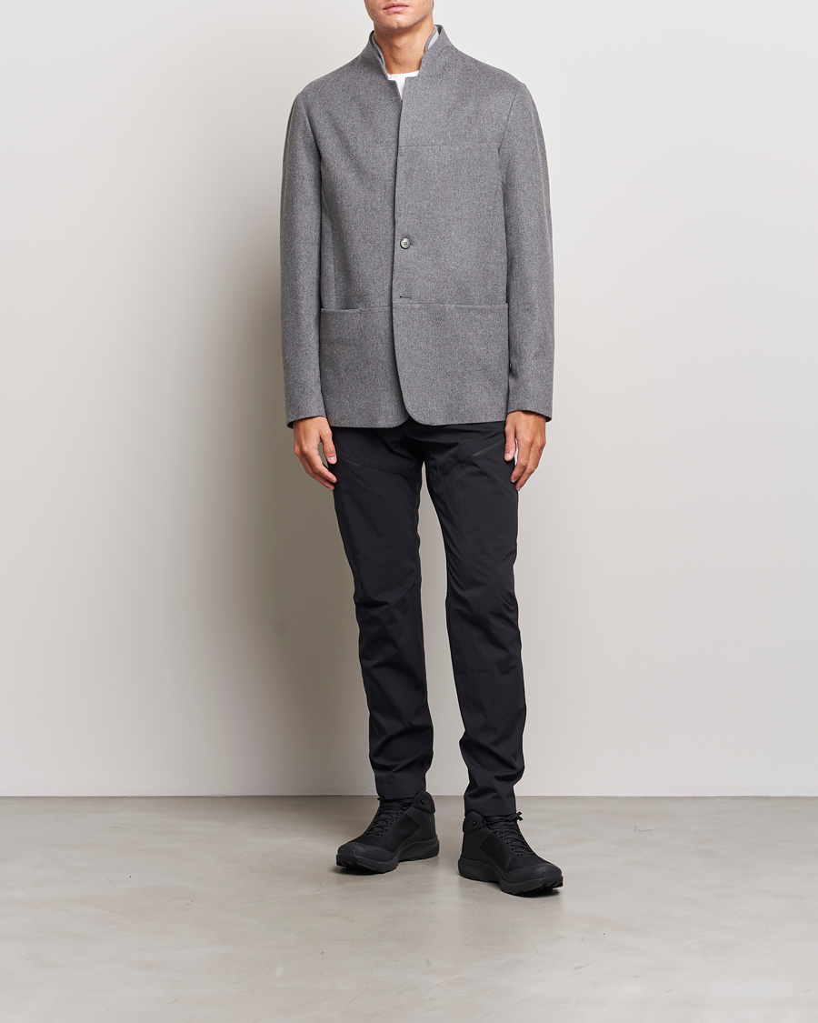 Herr | Kavajer | SEASE | Ellen Wool/Cashmere Blazer Light Grey