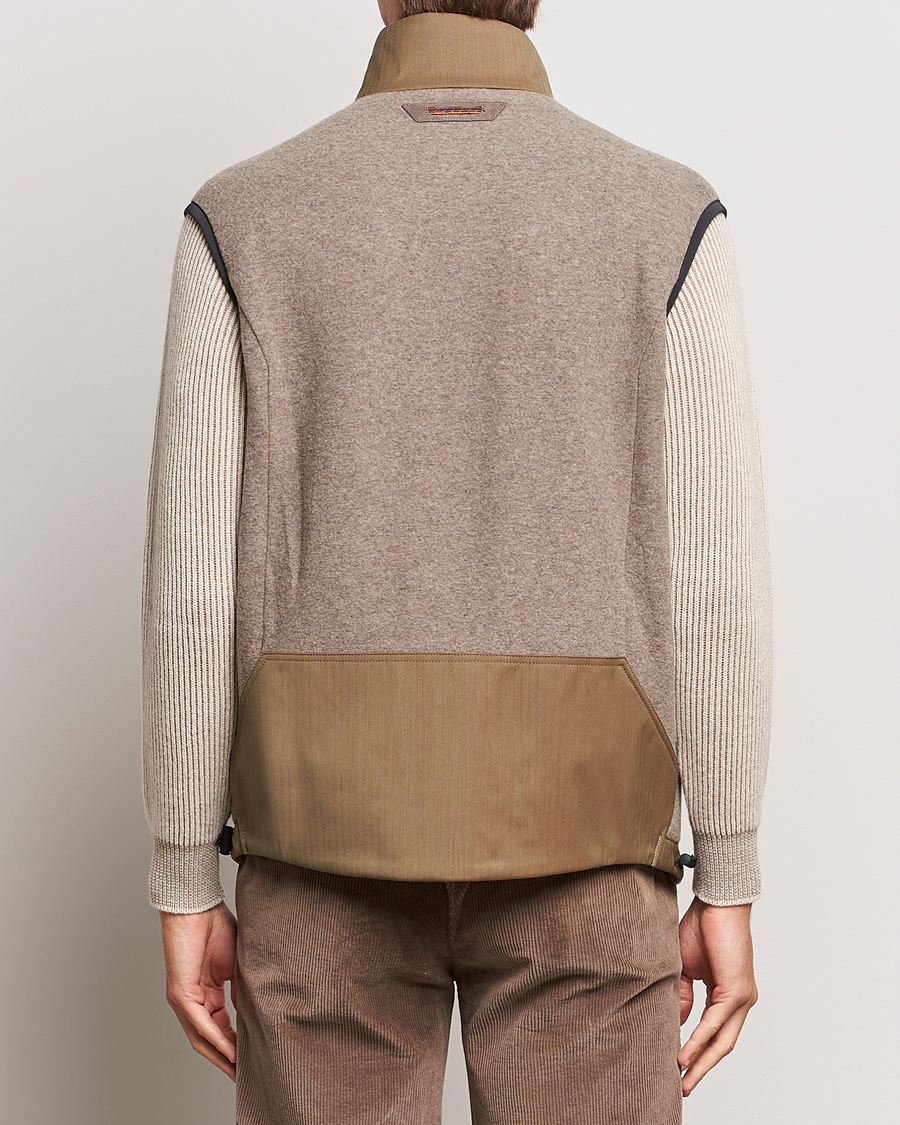 Herr | Jackor | SEASE | Explorer Cashmere Fleece Vest Oyster