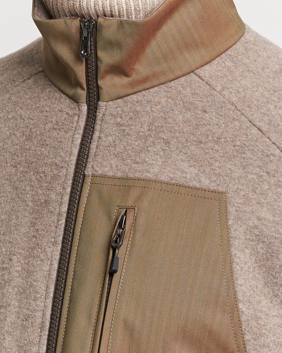 Herr | Jackor | SEASE | Explorer Cashmere Fleece Vest Oyster