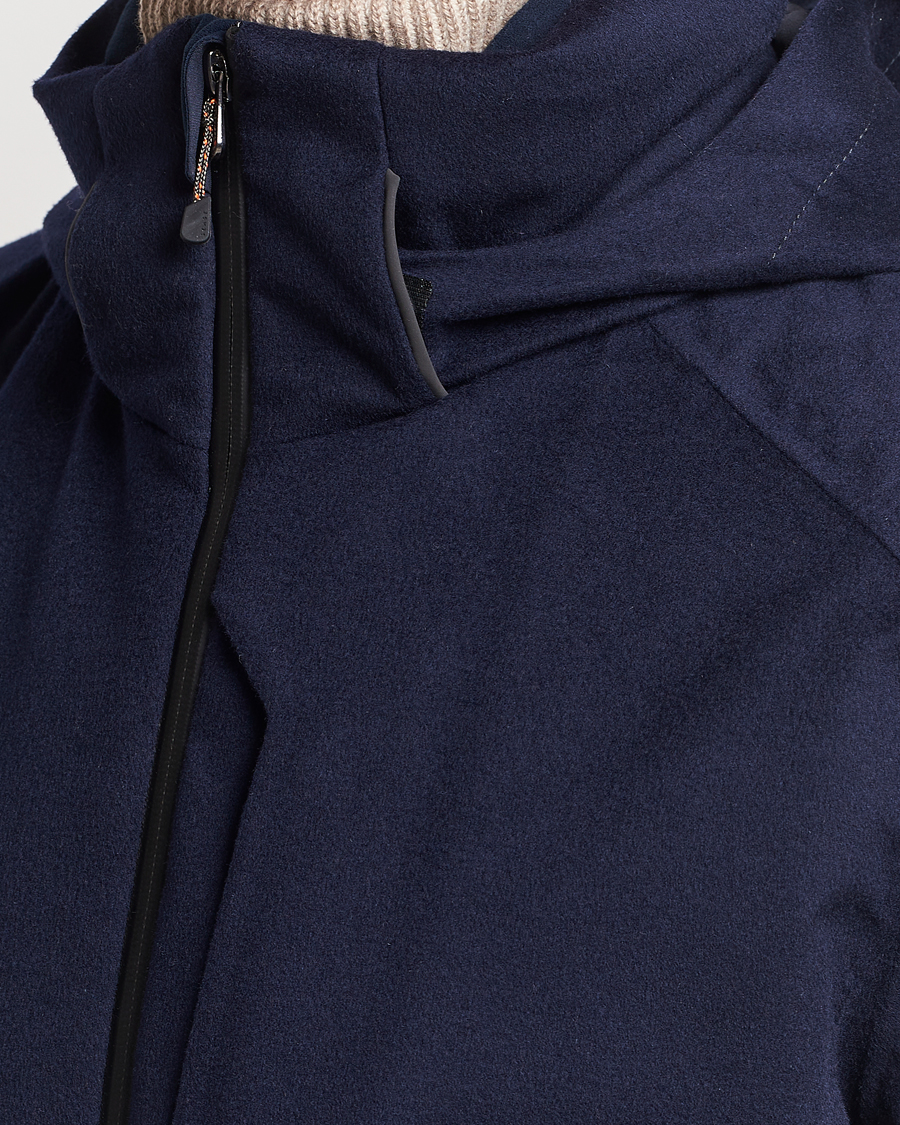 Herr | Jackor | SEASE | Balma Cashmere Down Jacket Navy