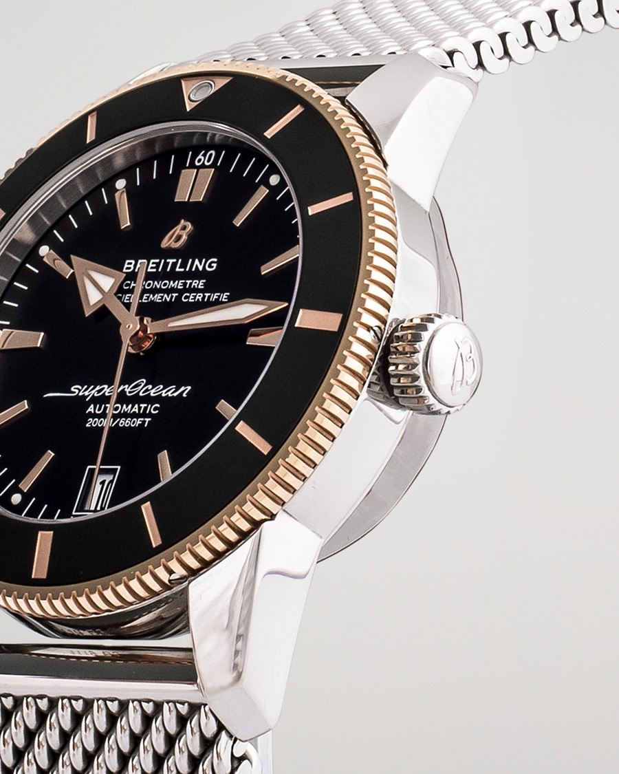 Herr | Breitling Pre-Owned Superocean Heritage 42 UB2010 Steel Black | Breitling Pre-Owned | Superocean Heritage 42 UB2010 Steel Black