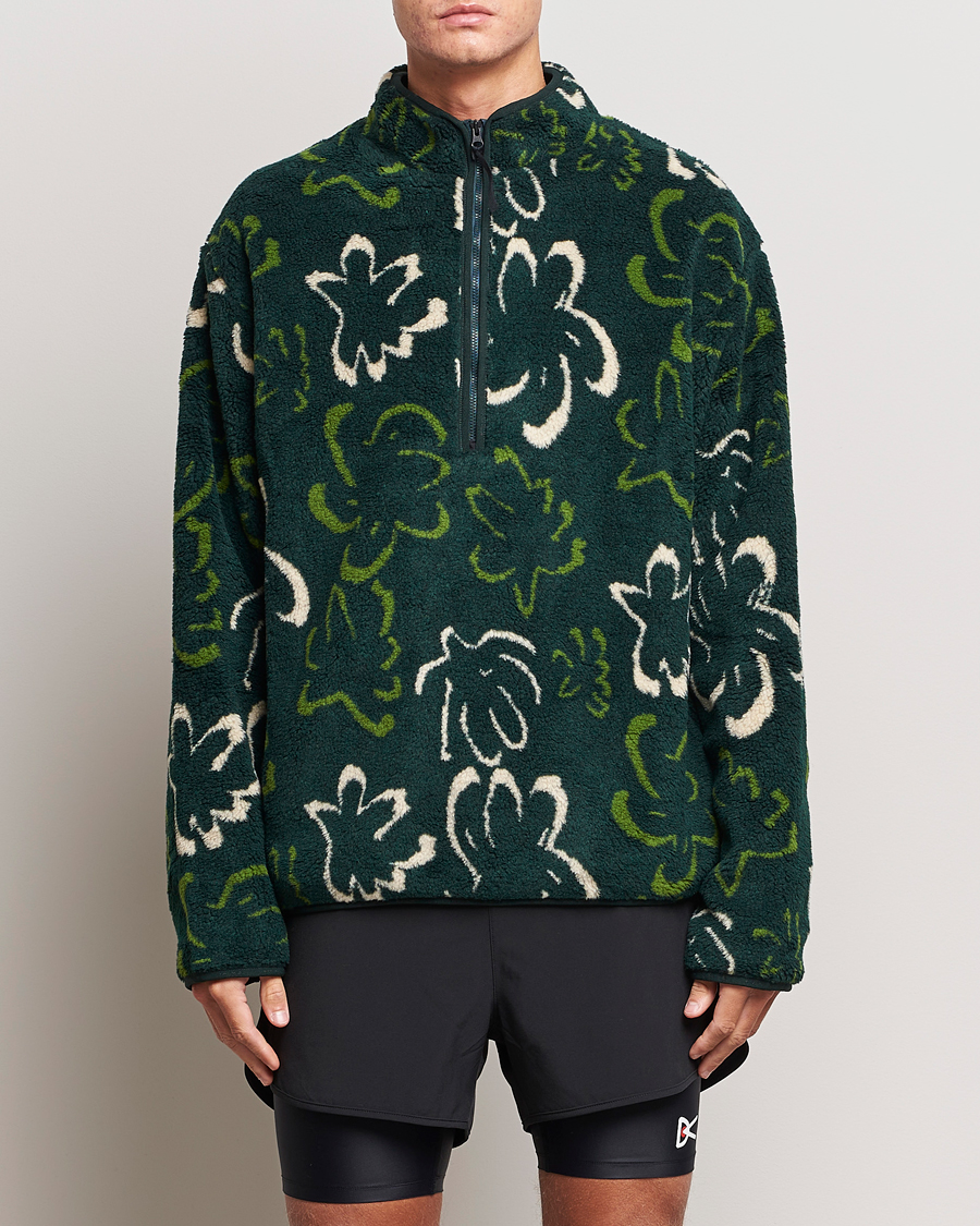Herr | Fleecetröjor | District Vision | Half-Zip Pile Fleece Bloom