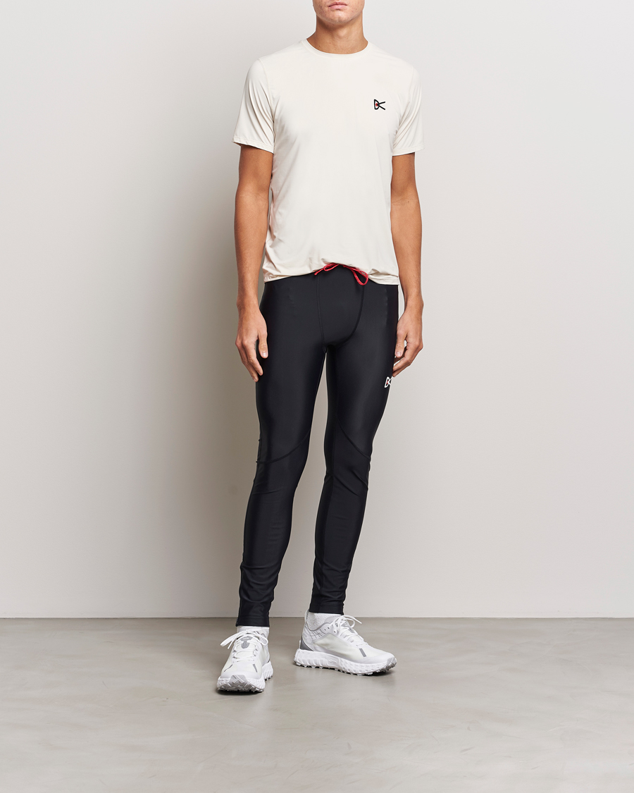 Herr | T-Shirts | District Vision | Ultralight Aloe Short Sleeve Mushroom
