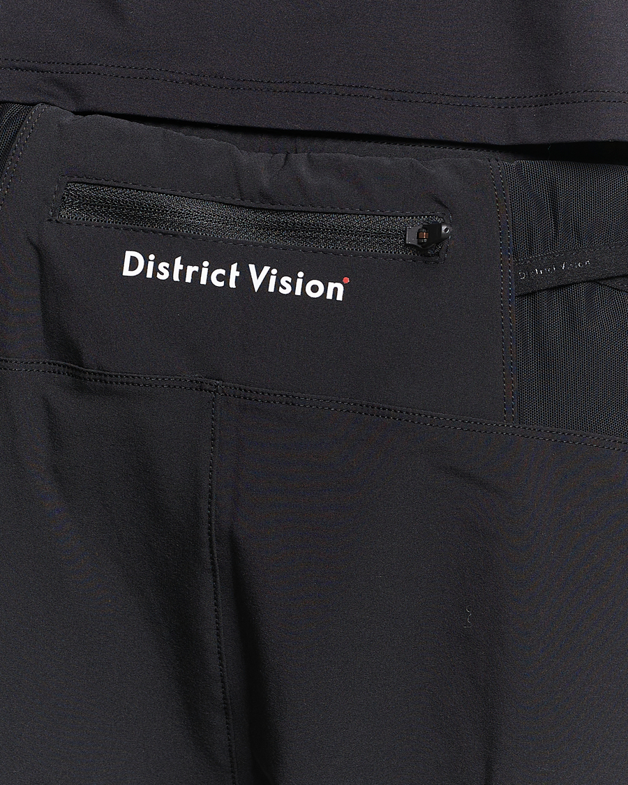 Herr | Shorts | District Vision | Layered Pocketed Trail Shorts Black