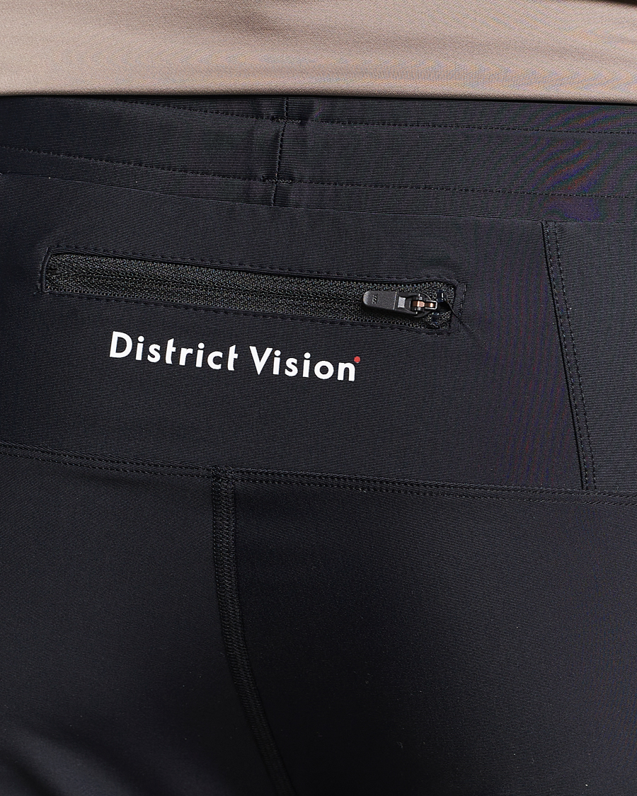 Herr | Byxor | District Vision | Recycled Pocketed Tights Black