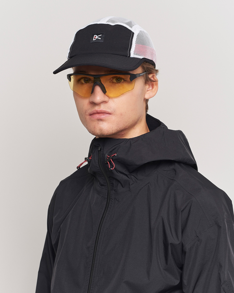 Herr | Solglasögon | District Vision | Junya Racer Black, D+ Sports Yellow