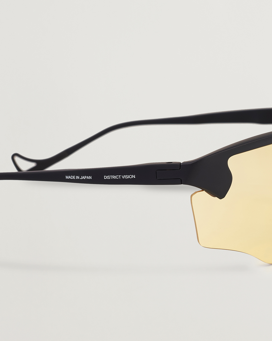 Herr | District Vision Junya Racer Black, D+ Sports Yellow | District Vision | Junya Racer Black, D+ Sports Yellow