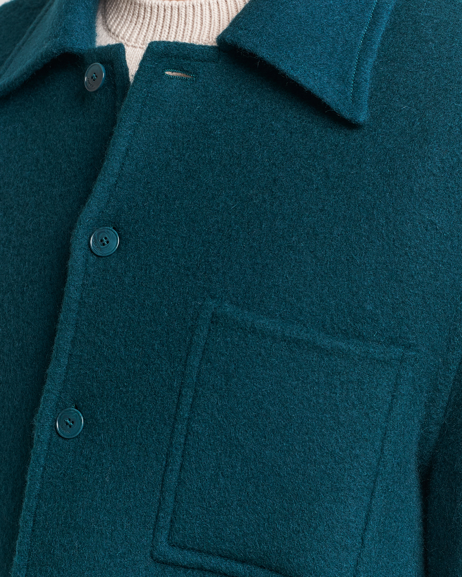 Herr | Skjortor | Lanvin | Wool/Mohair Overshirt Dragon