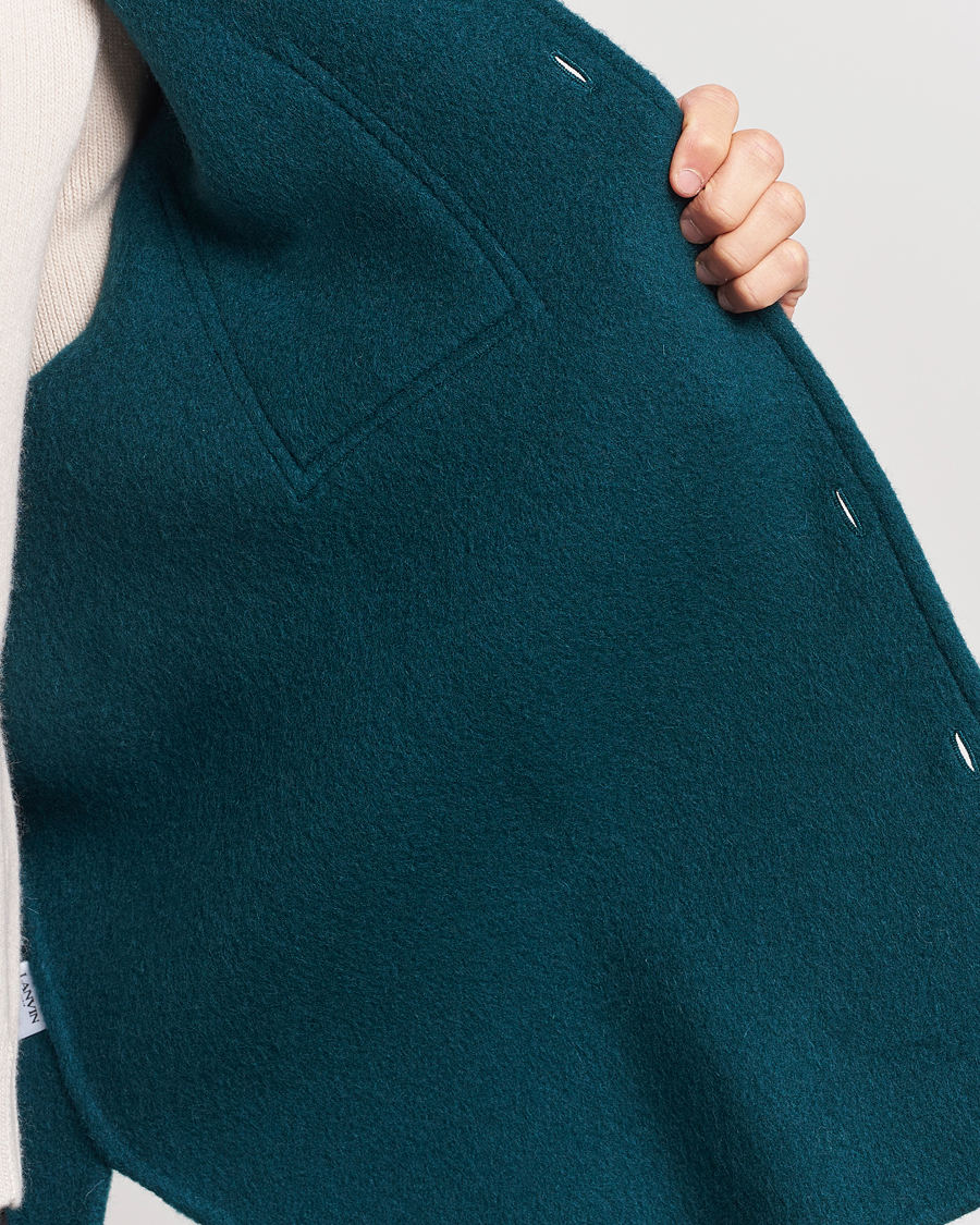 Herr | Skjortor | Lanvin | Wool/Mohair Overshirt Dragon