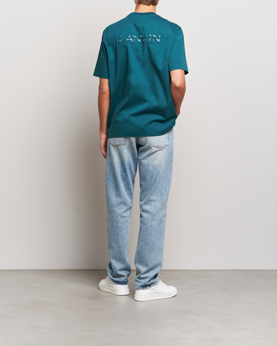 Herr | T-Shirts | Lanvin | Curb Back Logo T-Shirt Dragon