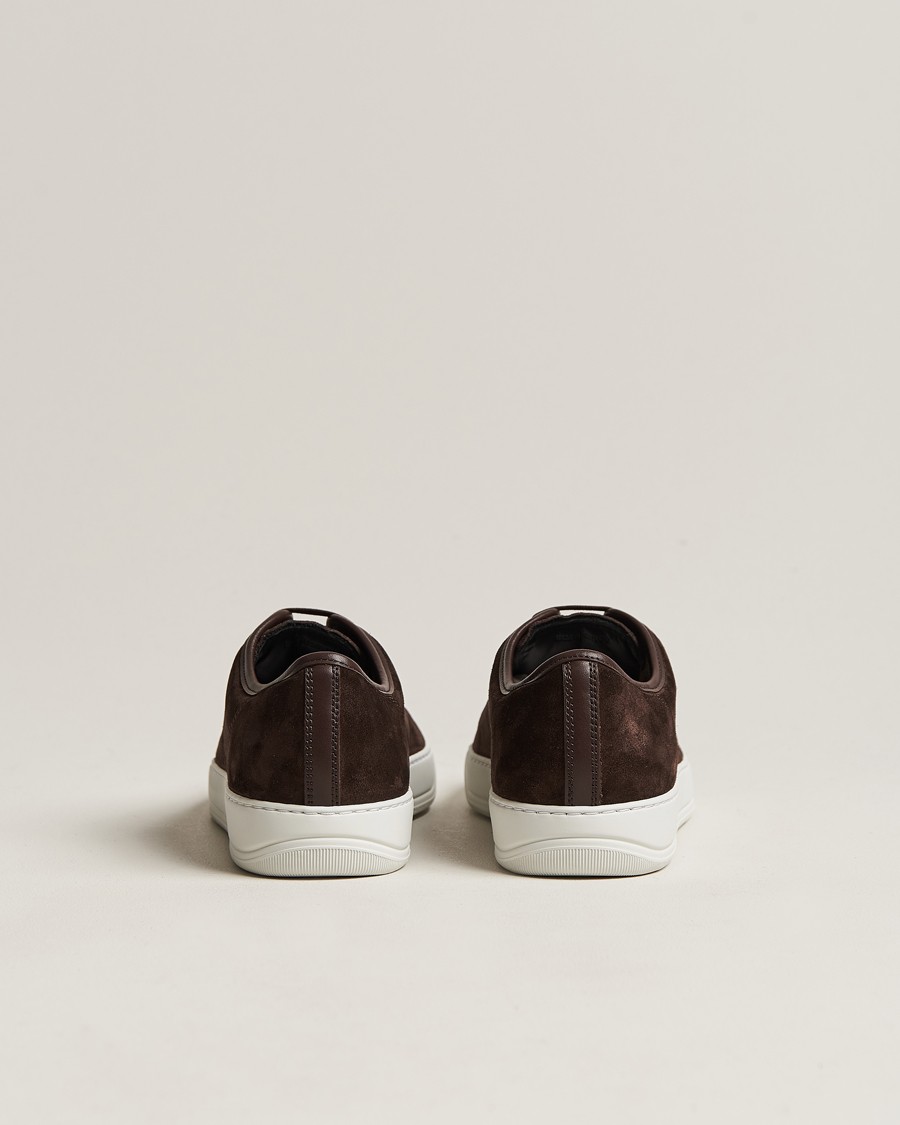 Herr | Lanvin Nappa Cap Toe Sneaker Espresso | Lanvin | Nappa Cap Toe Sneaker Espresso