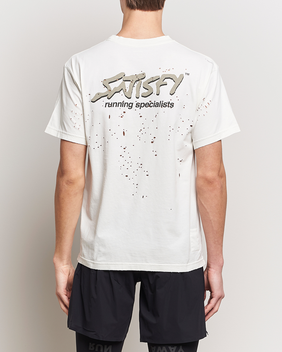Herr | T-Shirts | Satisfy | MothTech T-Shirt Off White
