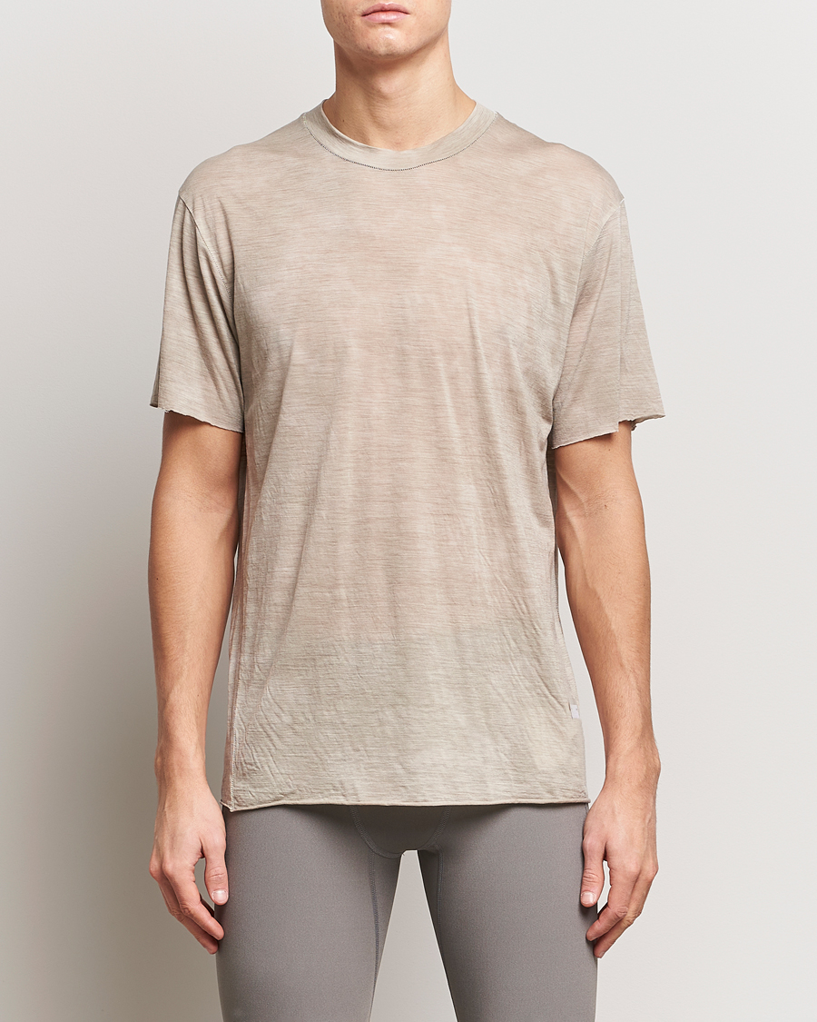 Herr |  | Satisfy | CloudMerino T-Shirt Sun Bleached Greige