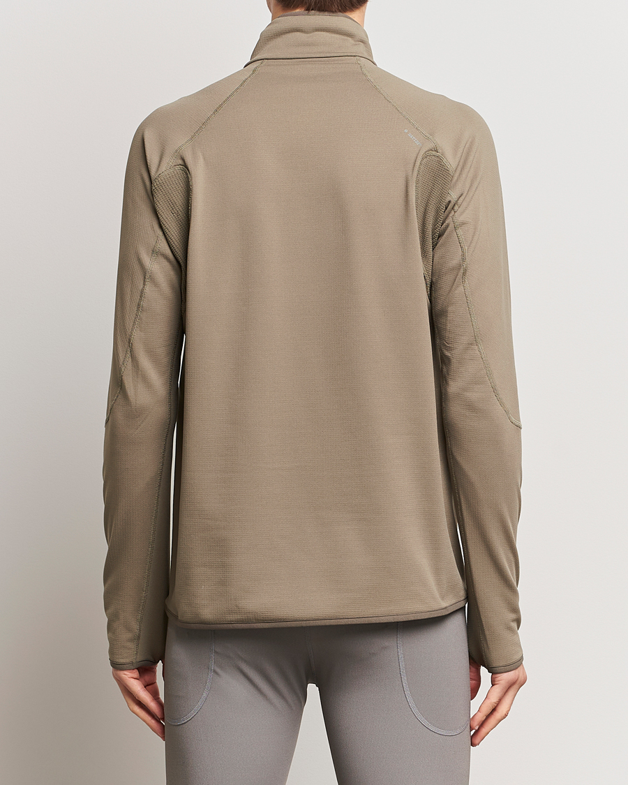 Herr | Tröjor | Satisfy | GhostFleece Half Zip Smoky Quartz