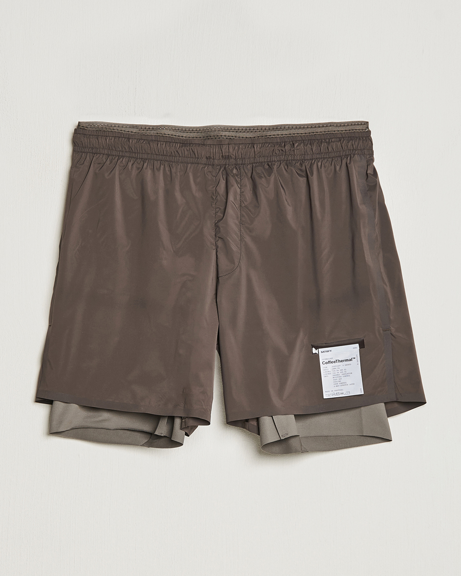 Herr | Funktionsshorts | Satisfy | CoffeeThermal 8 Inch Shorts Quicksand