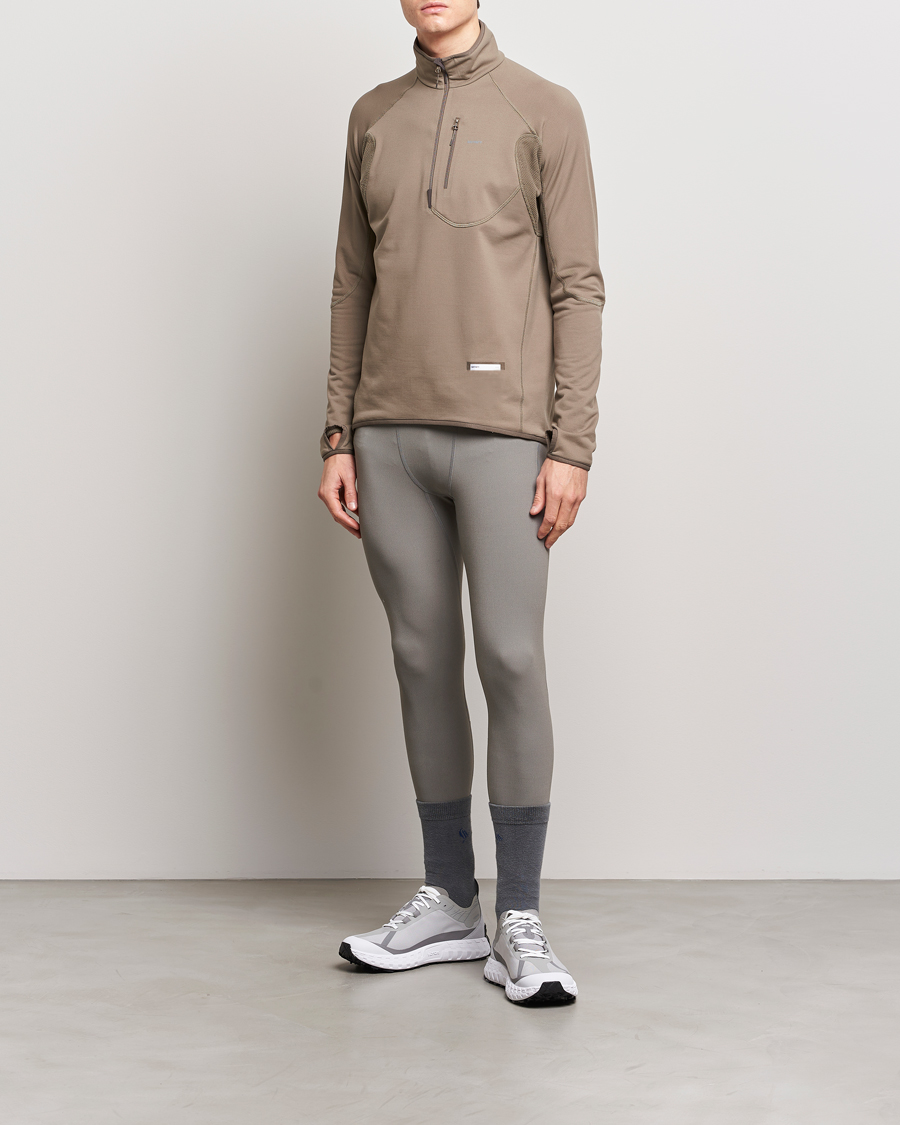 Herr | Byxor | Satisfy | CoffeeThermal Tights Dark Natural