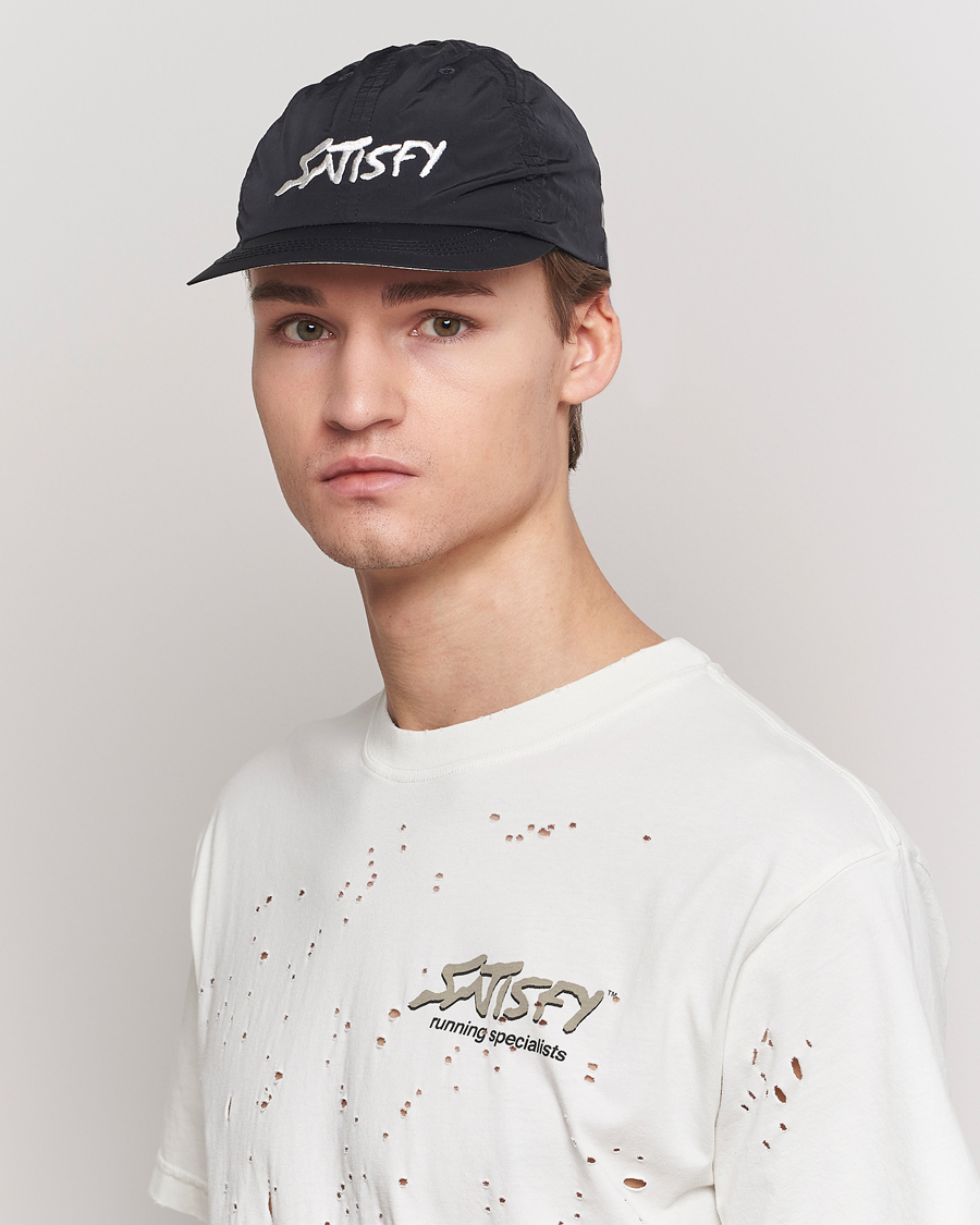 Herr | Satisfy | Satisfy | FliteSilk Running Cap Black