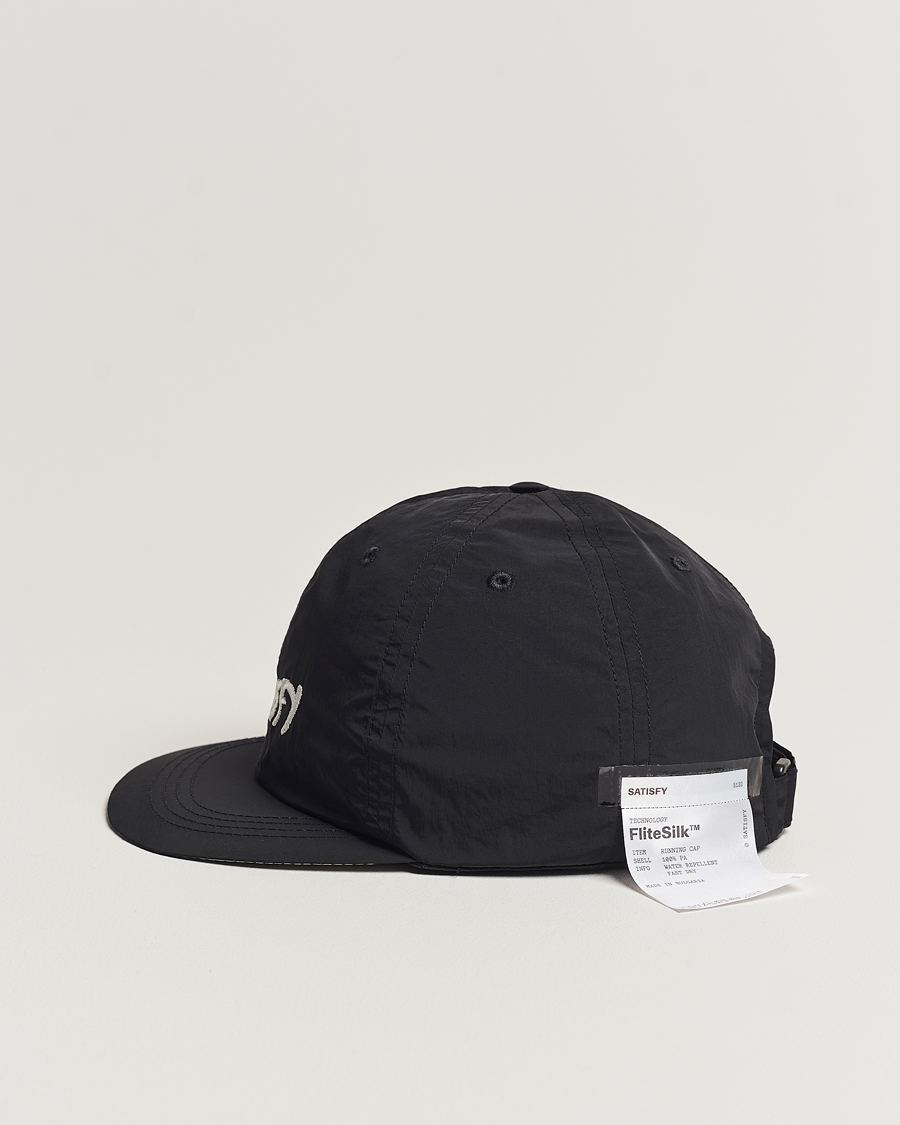 Herr | Satisfy FliteSilk Running Cap Black | Satisfy | FliteSilk Running Cap Black