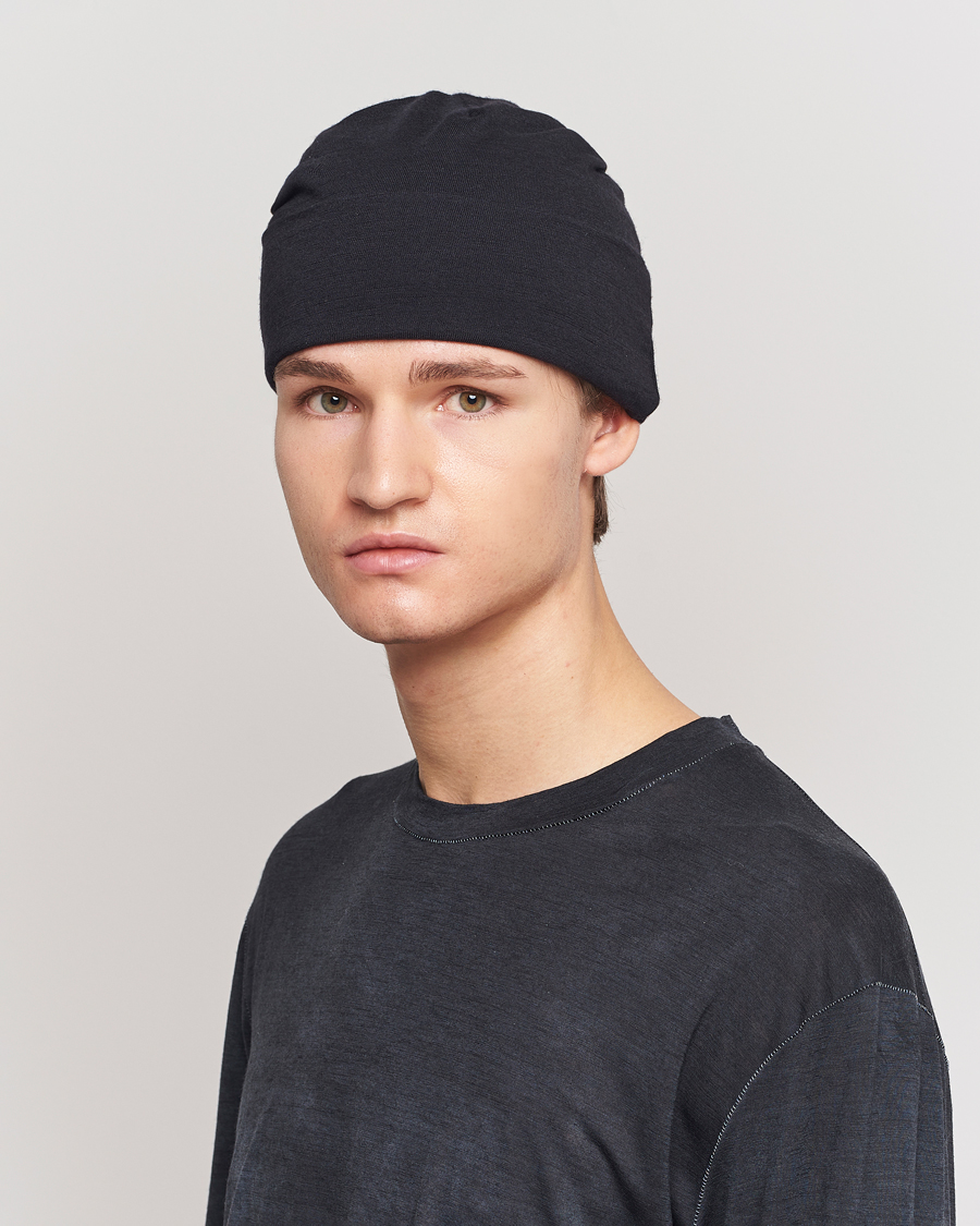 Herr | Satisfy CloudMerino Beanie Black | Satisfy | CloudMerino Beanie Black