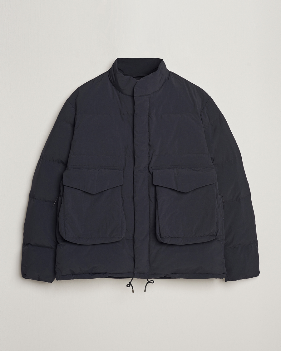 Herr | Jackor | Snow Peak | Recycled Down Jacket Black