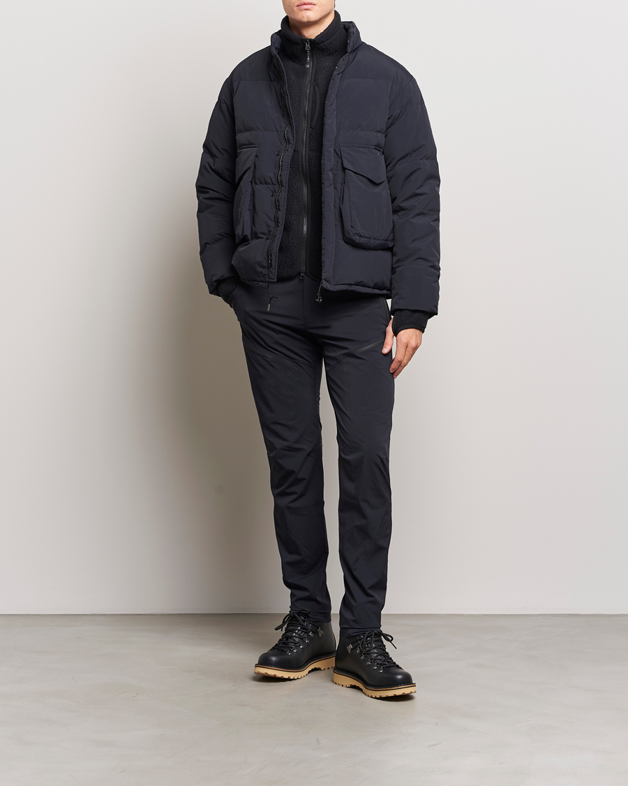 Black clearance down jacket