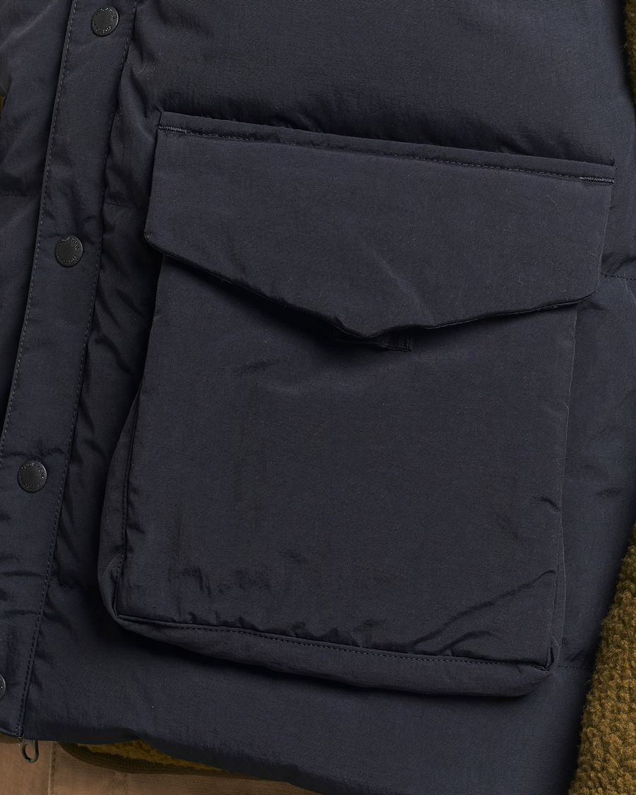 Herr | Jackor | Snow Peak | Recycled Down Vest Black