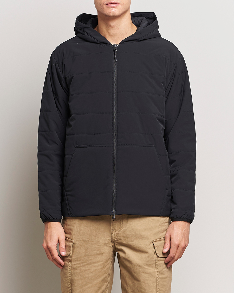 Herr | Jackor | Snow Peak | Flexible Insulated Zip Hoodie Black