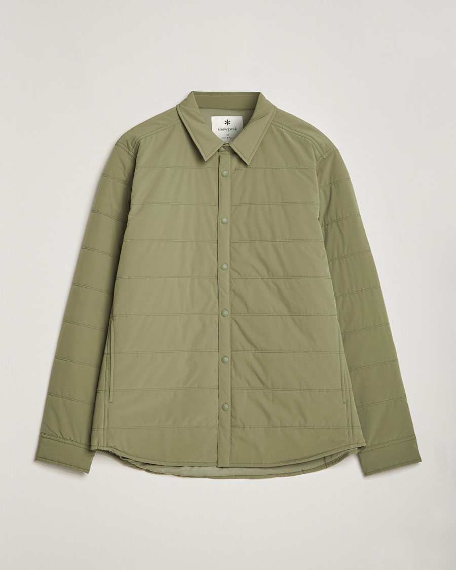Herr | Jackor | Snow Peak | Flexible Insulated Shirt Olive