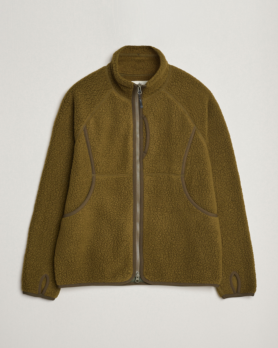 Herr | Tröjor | Snow Peak | Thermal Boa Fleece Jacket Olive