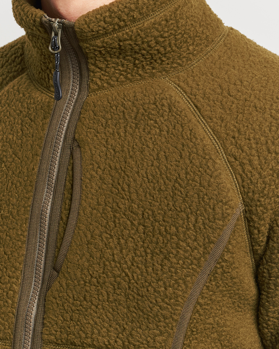Herr | Tröjor | Snow Peak | Thermal Boa Fleece Jacket Olive