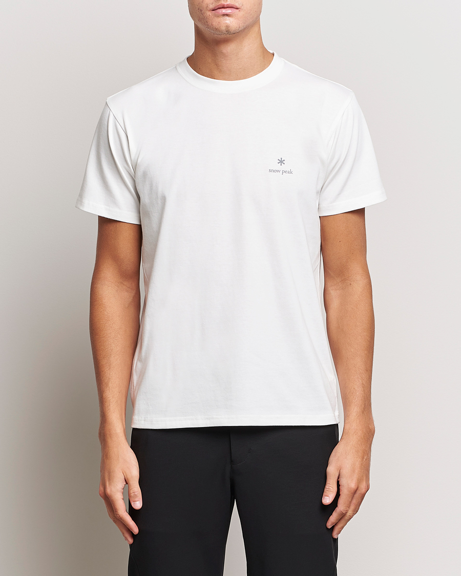 Herr | Snow Peak | Snow Peak | Logo T-Shirt White
